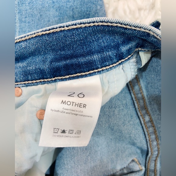 NWT Mother The Insider Crop Step Fray Jeans - Picture 10 of 11